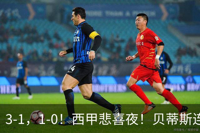 3-1，1-0！西甲悲喜夜！贝蒂斯连胜+黄潜逆转 积分榜更新：皇马第2